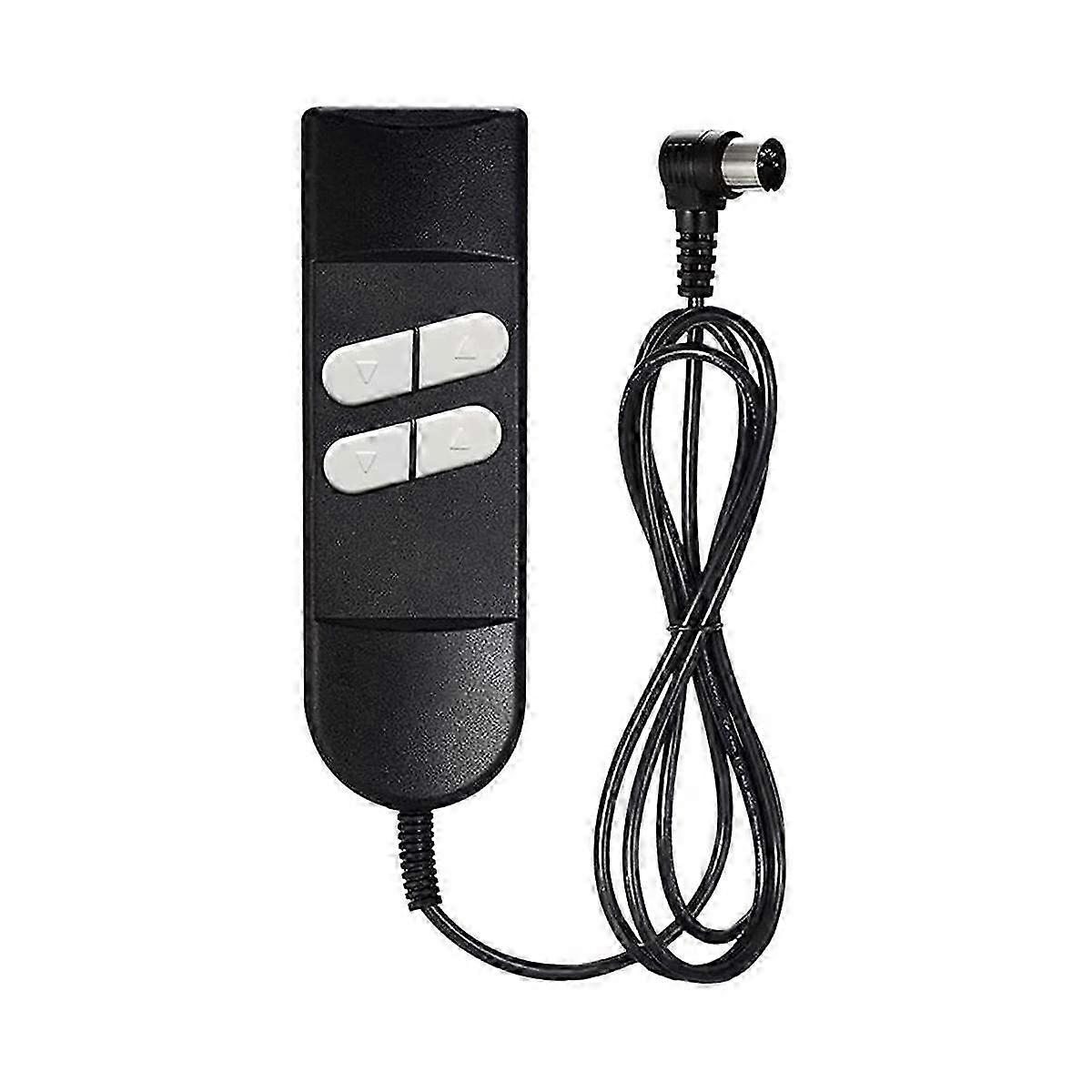 Electric Sofa Remote Replacement, 5 Pin 4 Button Power Recliner Remote Replacement for OKIN LIMOSS