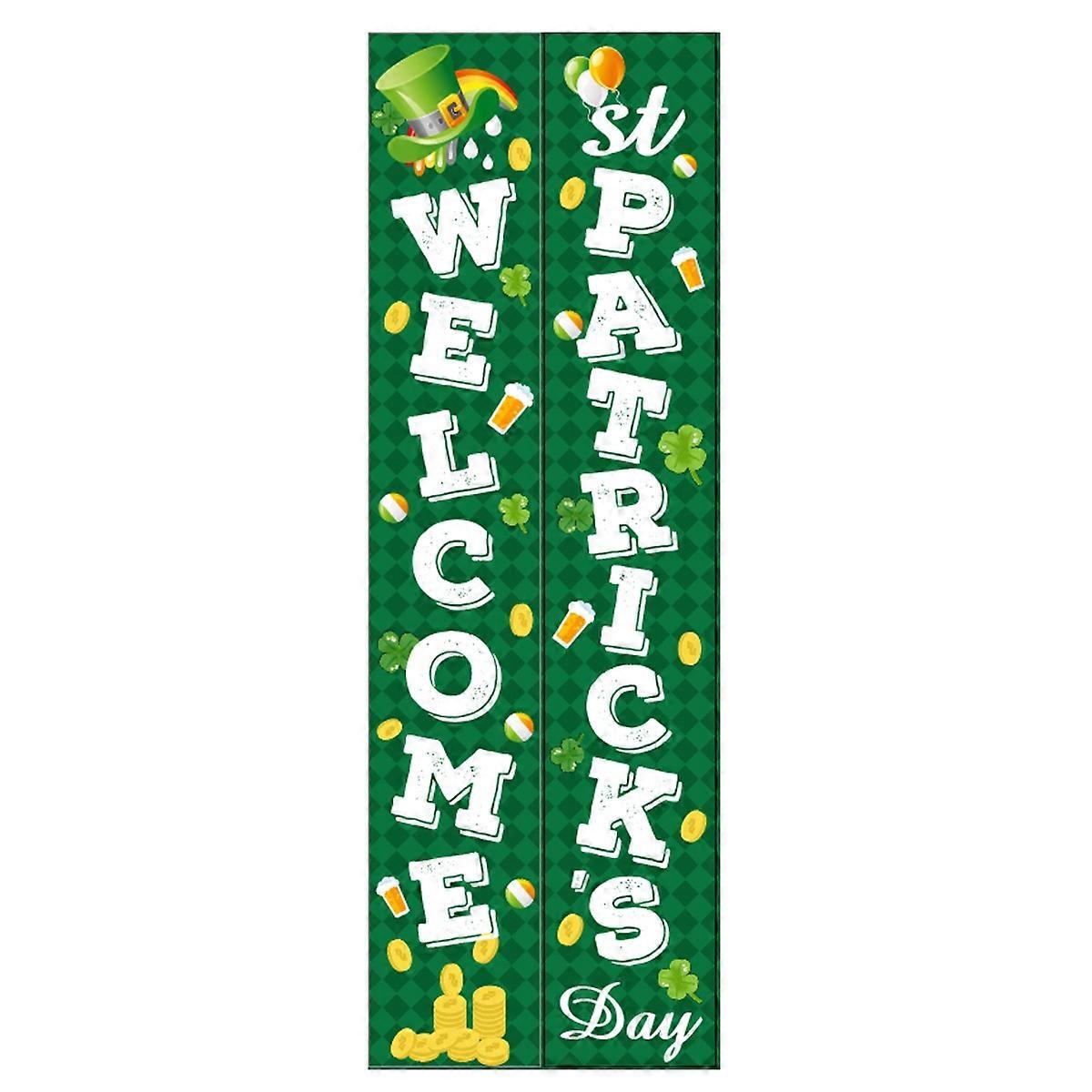 St. Patrick's Day Door Banners - Festive Irish Design