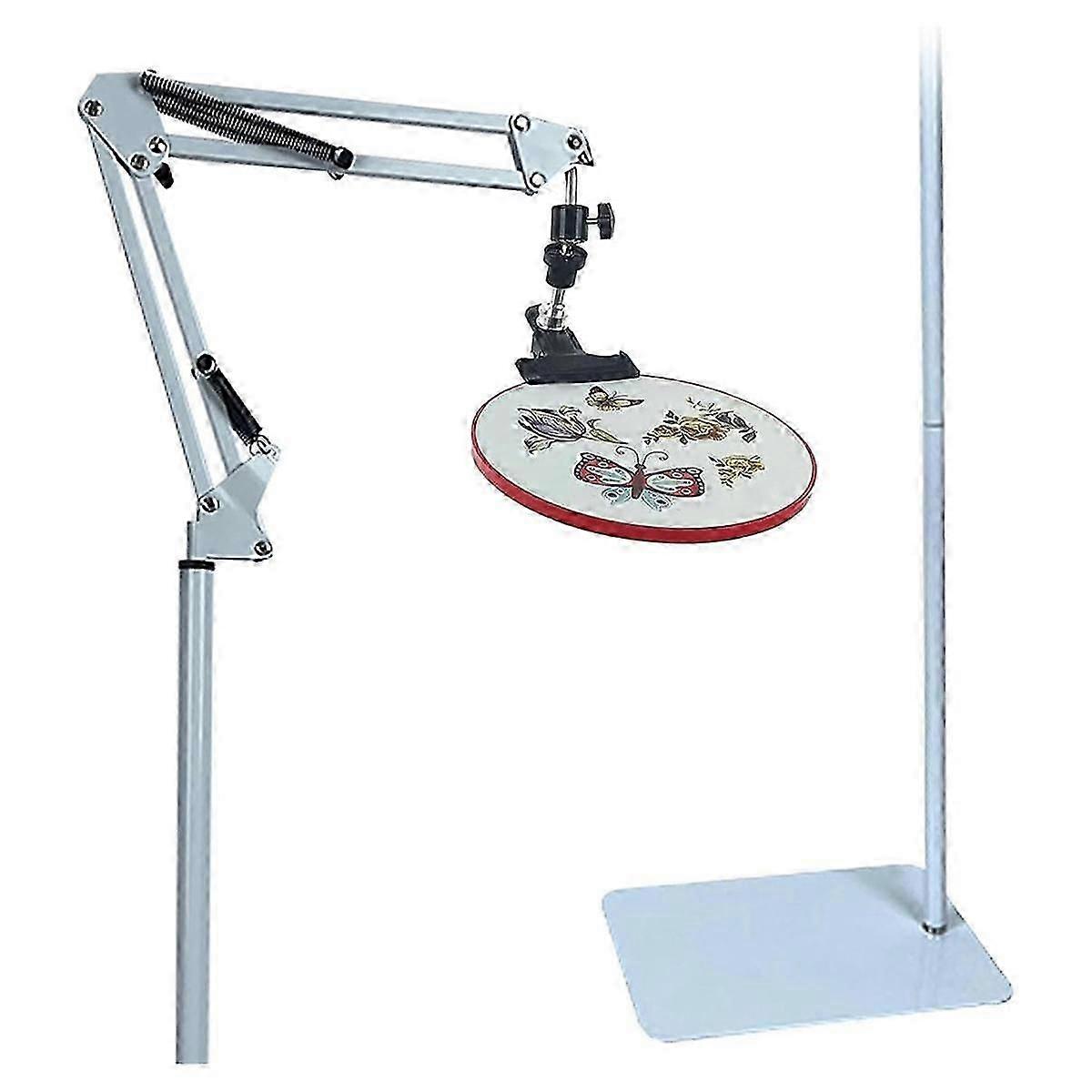 Cercle à broder Stand genou rotatif Support mains libres Broderie Support pour cadre de broderie Q Snap Frame