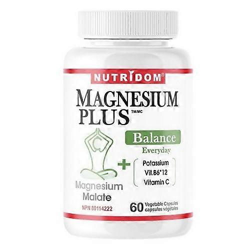 Nutridom Magnesium Plus Balance, 60 VegCaps