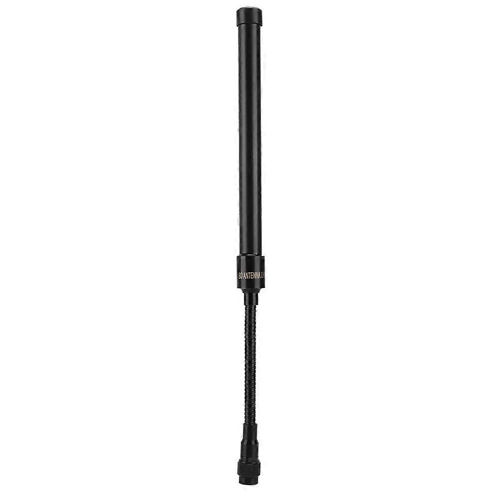 TNC Head Wireless Tactical Gooseneck Folding Antenna 32cm High Gain for Two Way Radio UV Dual Band