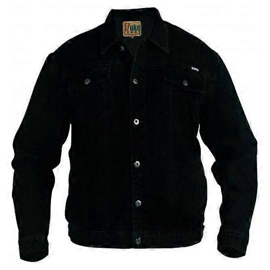 Duke Trucker Denim Jacket Black
