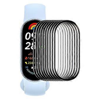 Type A ENKAY HAT PRINCE 10Pcs For Xiaomi Smart Band 9n Protector 3D Curved PC+PMMA Watch