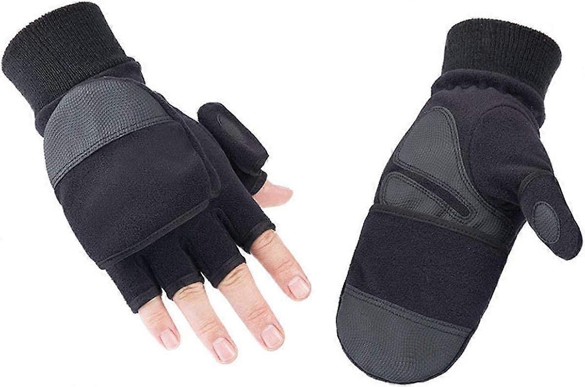 Unisex Gloves, Polar, Black