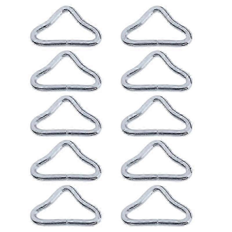 10pcs/pack Trampoline Mat Triangle Rings Buckle Universal Fit Ring V-rings