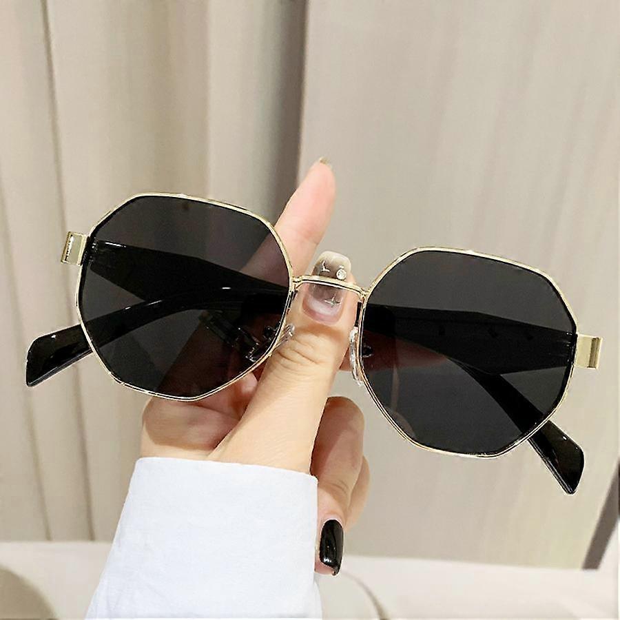 Fashion Sunglasses Polygonal Metal Sunglasses Non-Polarized Fashion Accessory