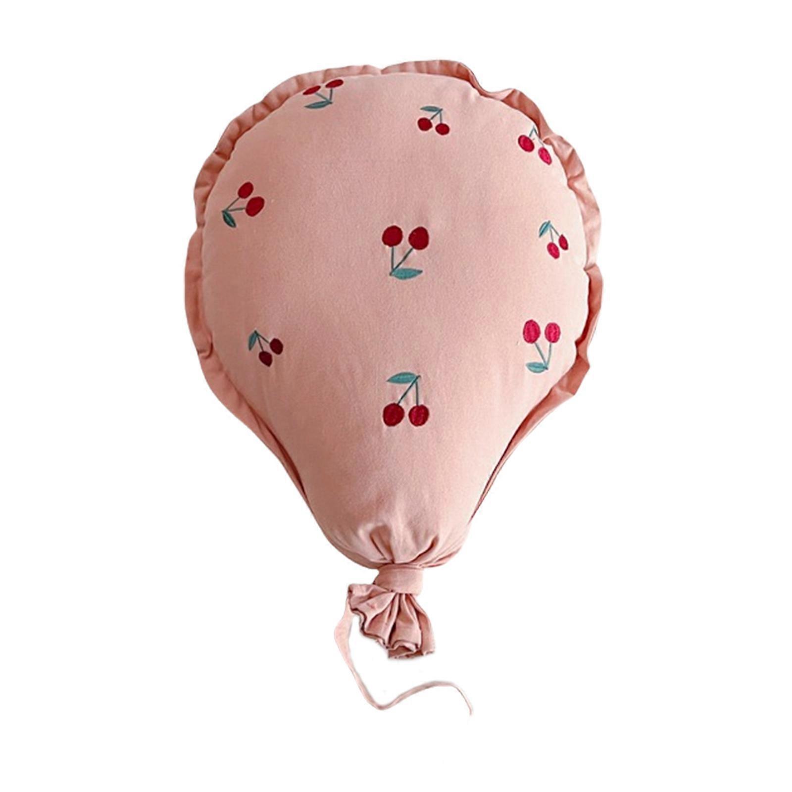 Fun Balloon Shape Cartoon Pillow, Soft Polyester Fabric Cushions for Home and Event Decoration