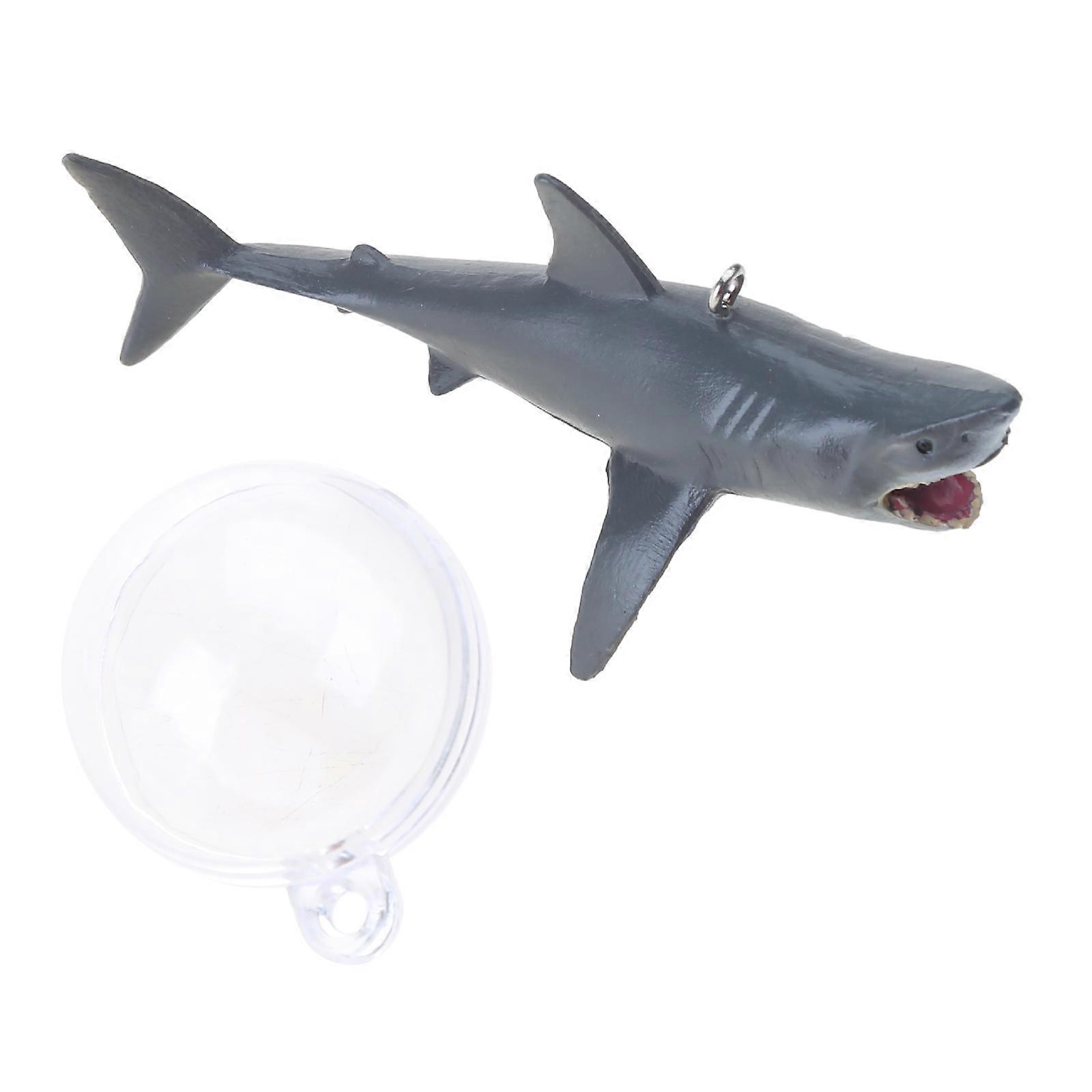 Aquarium Ornament Fishtank Floating Decoration Mini Fish Model Figure Fish Tanks Decoration with String Floating Ball
