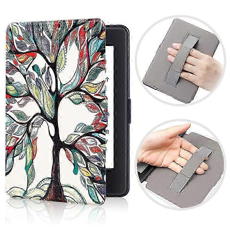 Θήκη για Kindle Paperwhite 6 ιντσών 2012,2013,2015,2016 Έκδοση, Wake Sleep_l28 Paperwhite 11ης γενιάς 2021 003 Life Tree