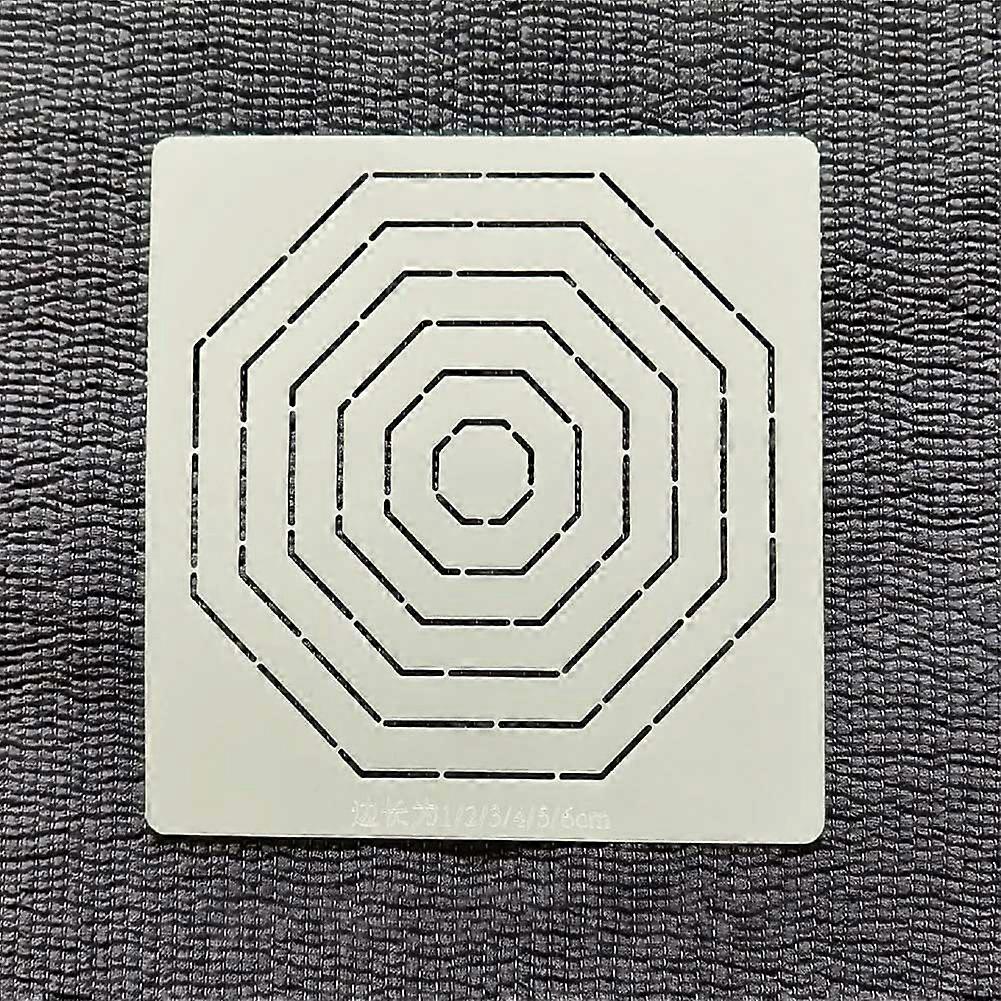Plastic Template for Cushion Pattern Diy Sewing Reusable Drawing Template for Household