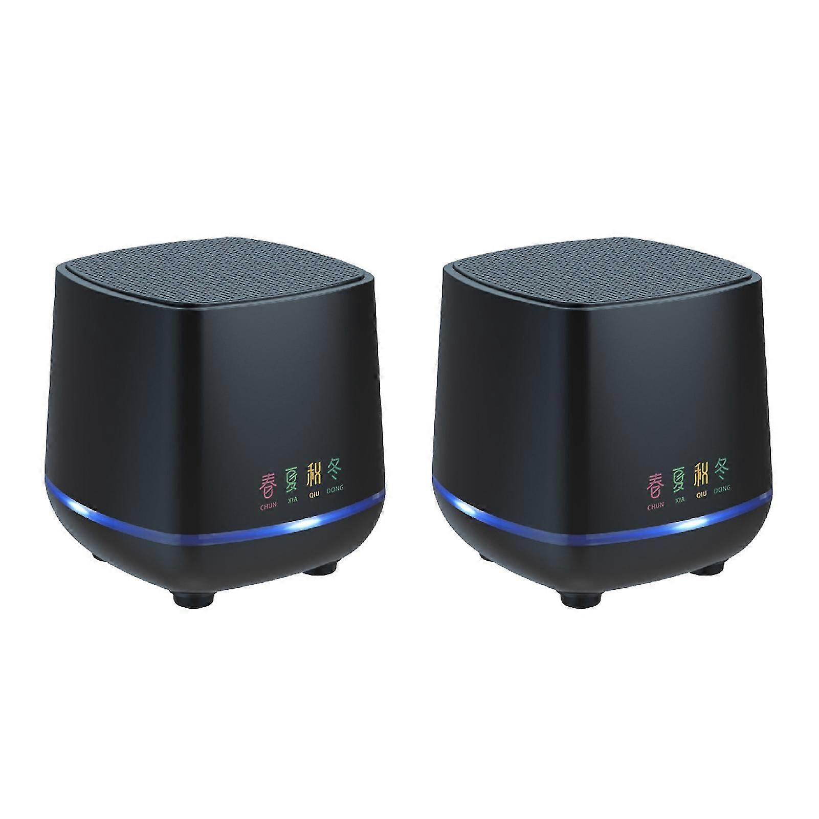 1 Pair Mini Speaker Stereo Surround Sound Box USB Interface Computers Loudspeaker for Home Office Desktop