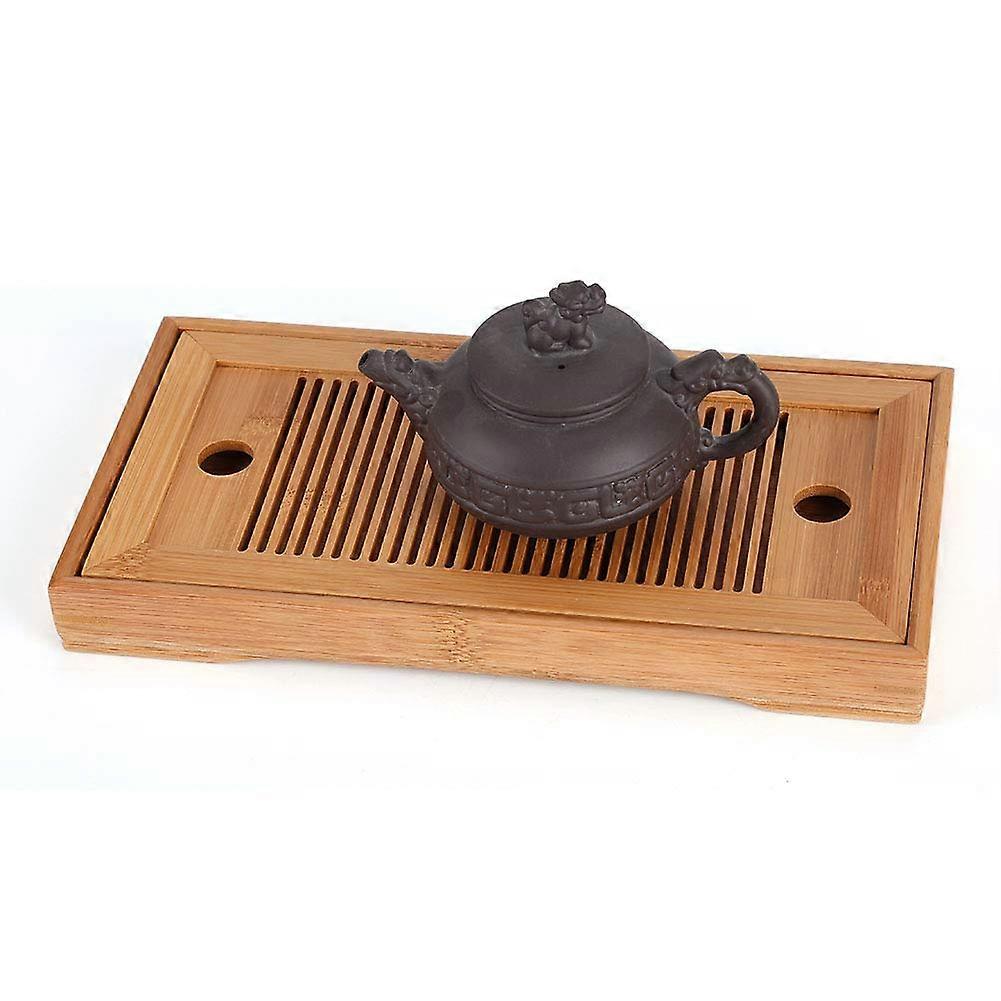 Tea Tray Table Box for Tea-Related Use 10.6" x 5.5" x 1.18"