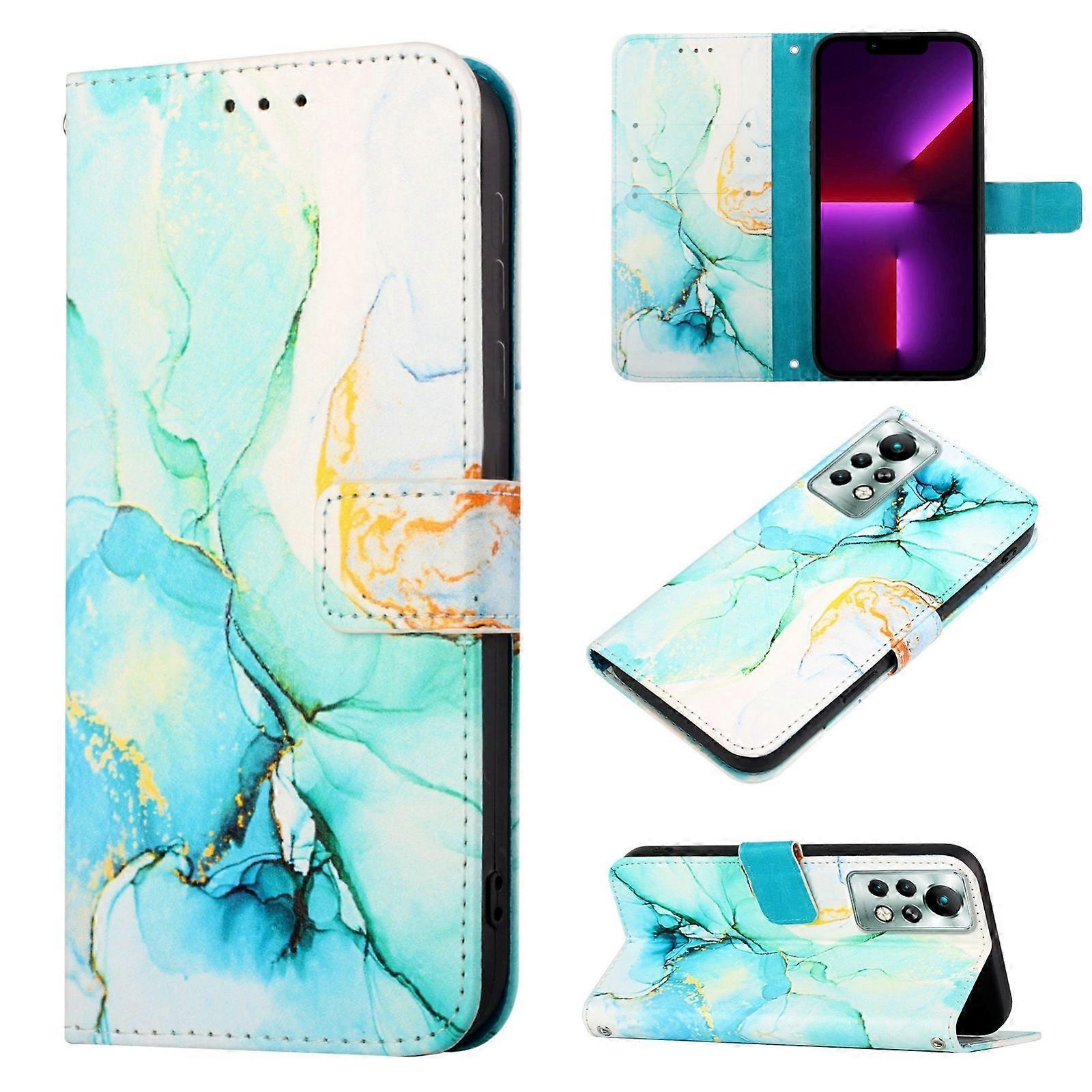 For Infinix Note 11 Pro PT003 Marble Pattern Flip Leather Phone Case
