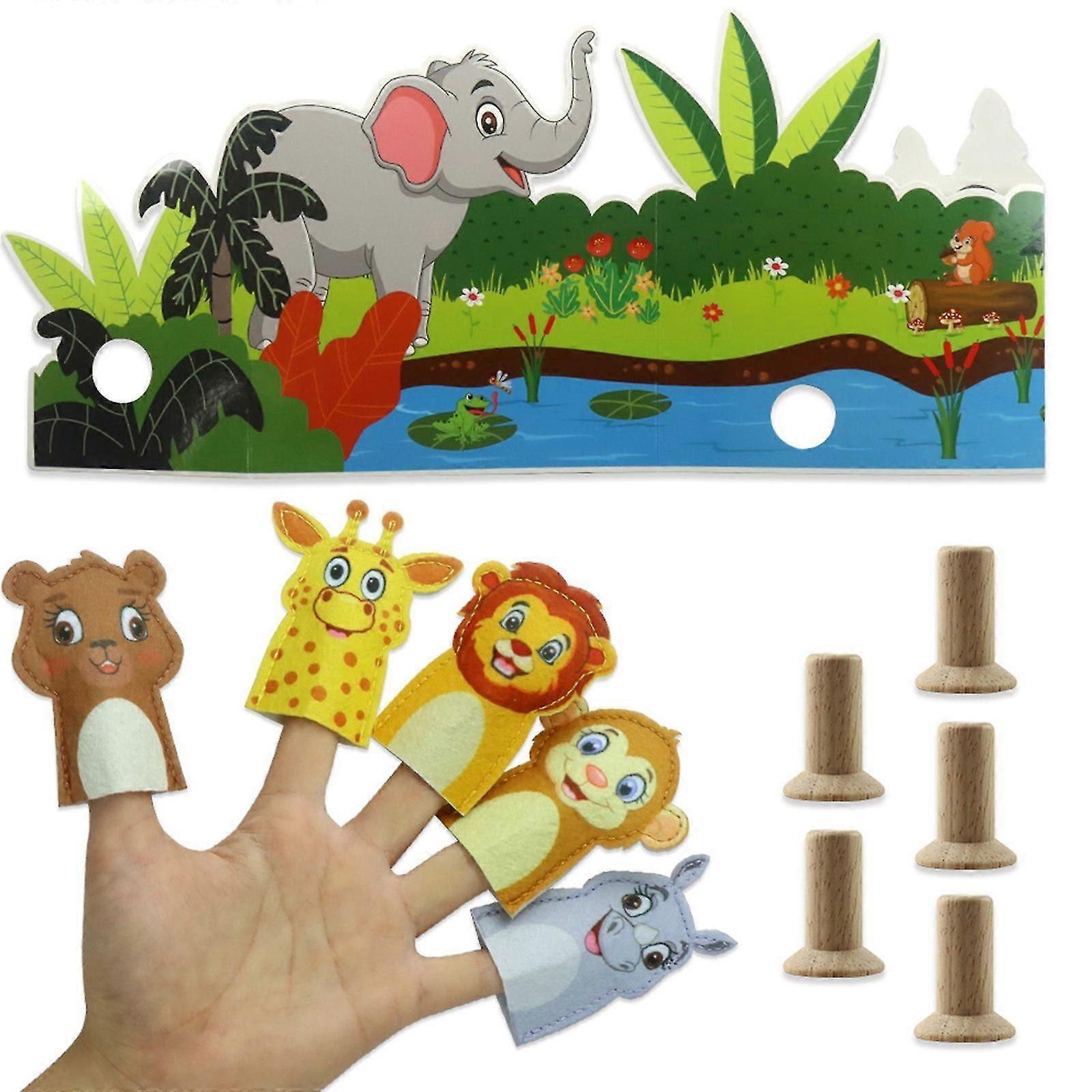 Plush Finger Puppet Toys For Chrismas/halloween Girls Accessories Funny Gift
