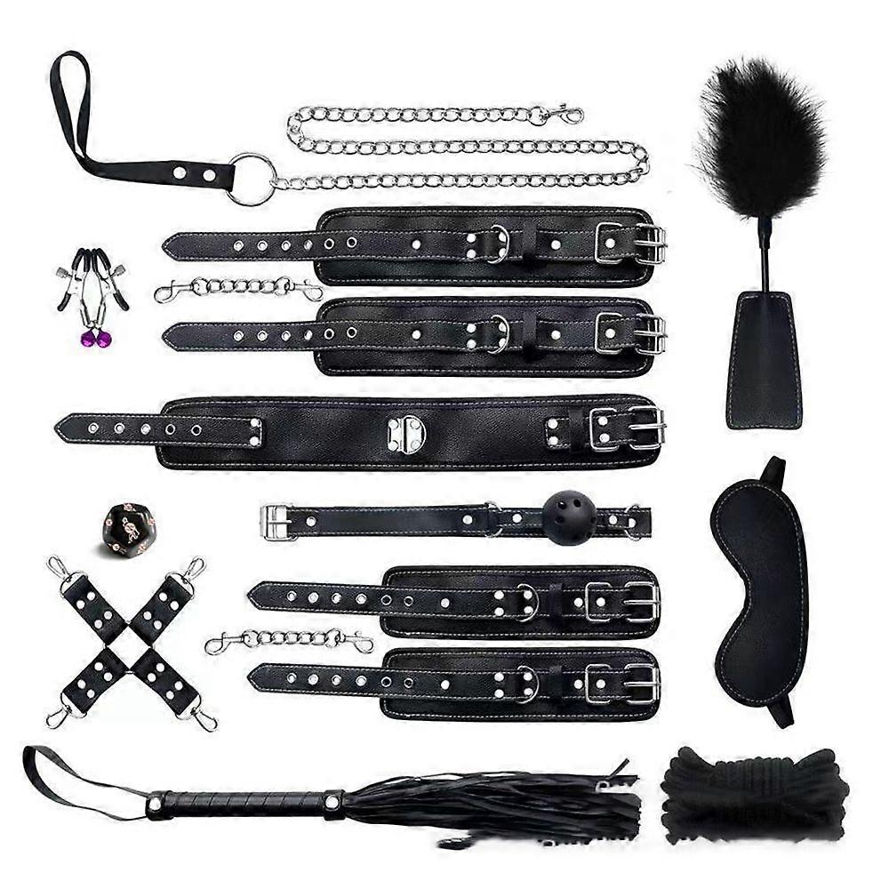 Soft Adjustable Leather Wrist Ankle Straps Combo System fast