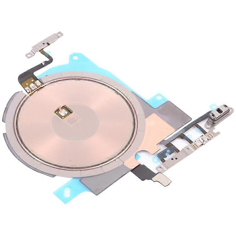 For iPhone 13 Pro Wireless Charging+Power On/Off and Volume Buttons Flex Cable Phone Repair Part
