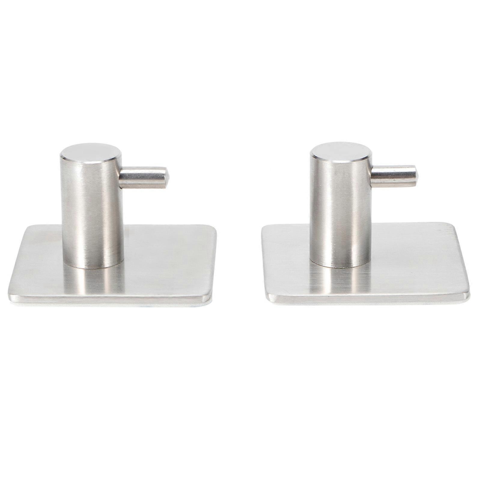 Self Adhesive Stainless Steel Brushed Roll Paper Towel Holder for Kitchen and Bathroom, Easy Installation, Modern Design