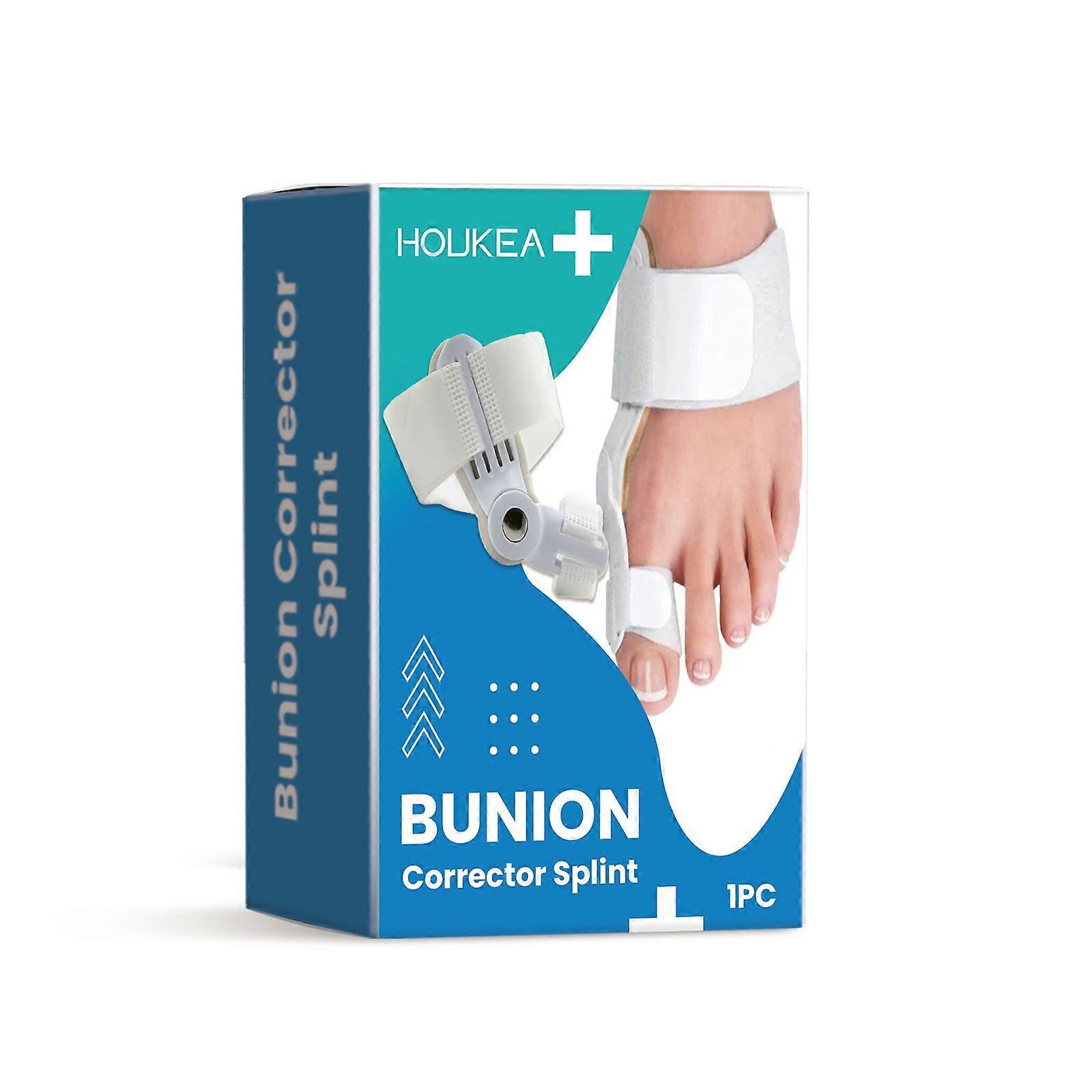 Houkea Toe Fixed Hand Massager Hallux Valgus Toe Stretch Separation Hand Massager