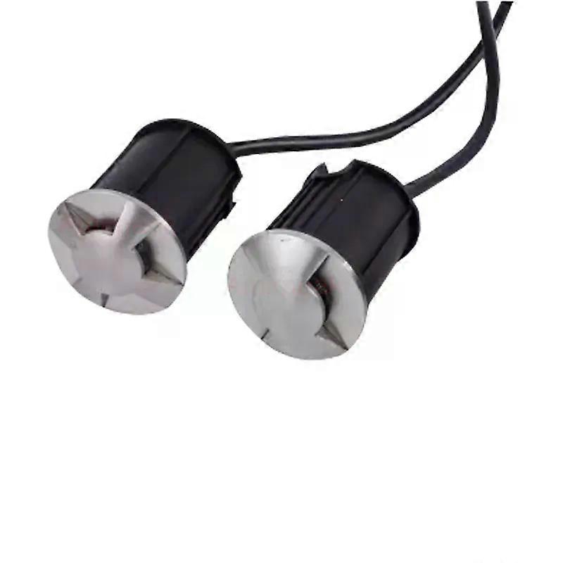 Illuminazione Esterna 1w 3W Giardino Cortile Gradini Scale Pavimento Terrazza LED Lampade da incasso da incasso a pavimento LED Faretto sotterraneo DC12V/24V IP68