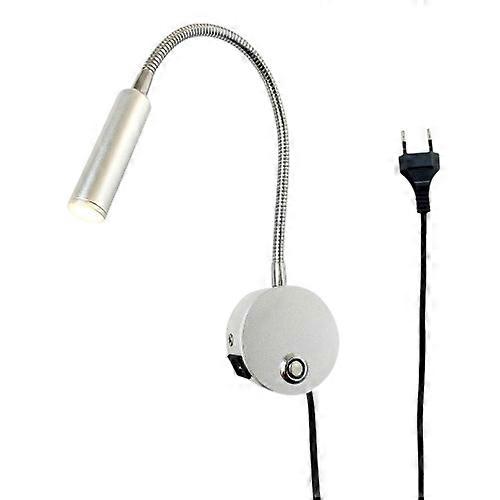 Dimmable Touch Wall Reading Light, LED Bedside Reading Light with USB Port and Switch