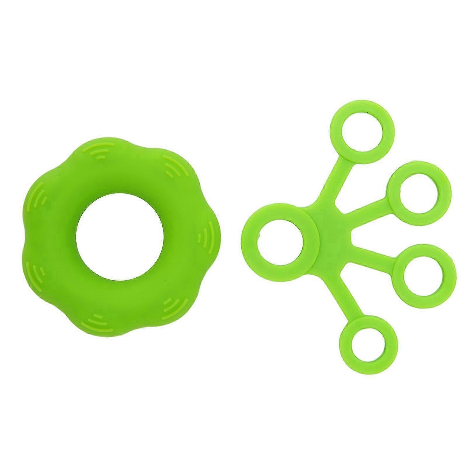 Doigt Stretcher Main Poignée Forceur Multi-Usage Flexible Silicone Doigt Exerciseur Ensemble pour Entraînement En Force
