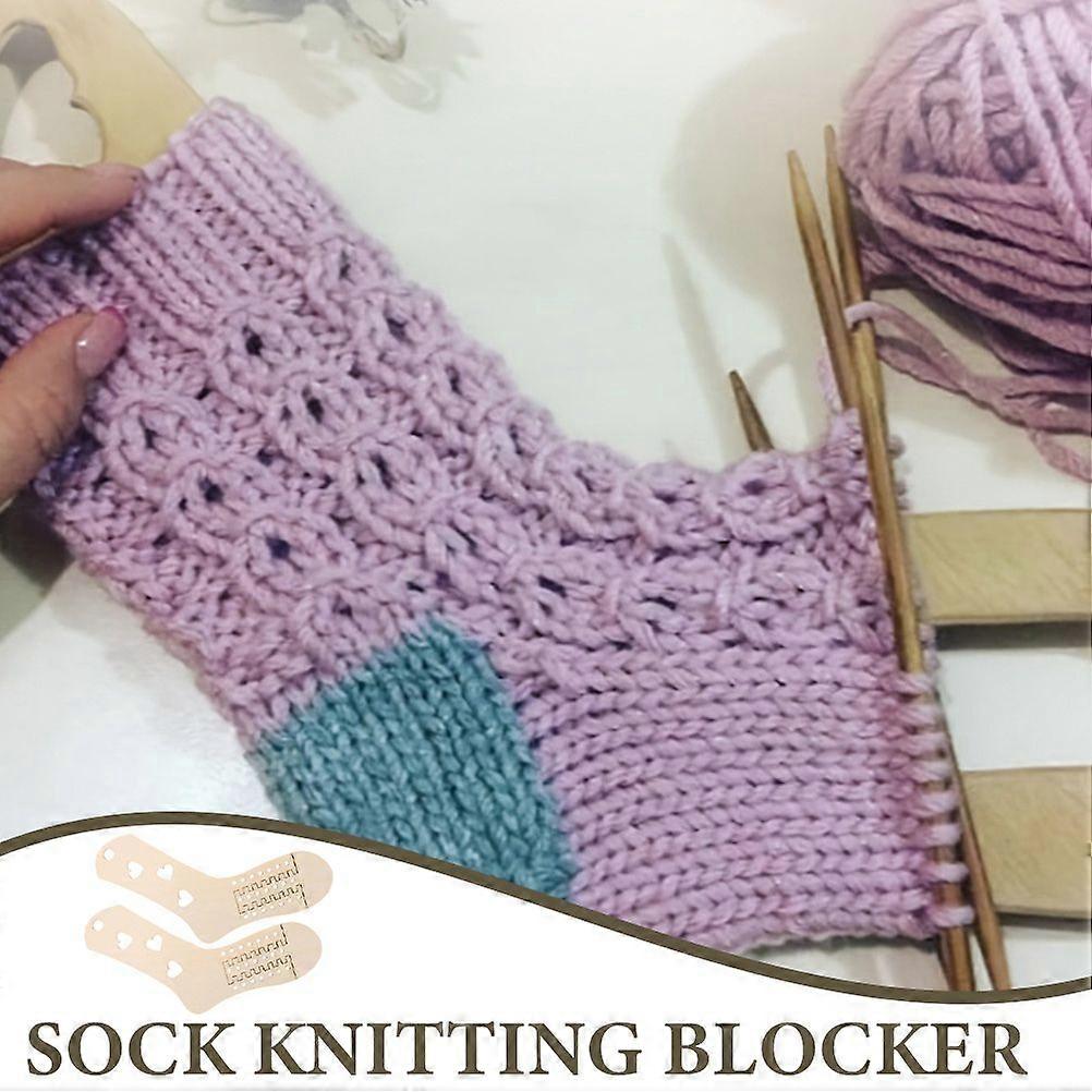 4 Pairs of Sock Blockers for Knitting Sock Blocker Knitting Tools DIY Sock Knitting Models Sock Blockers Molds