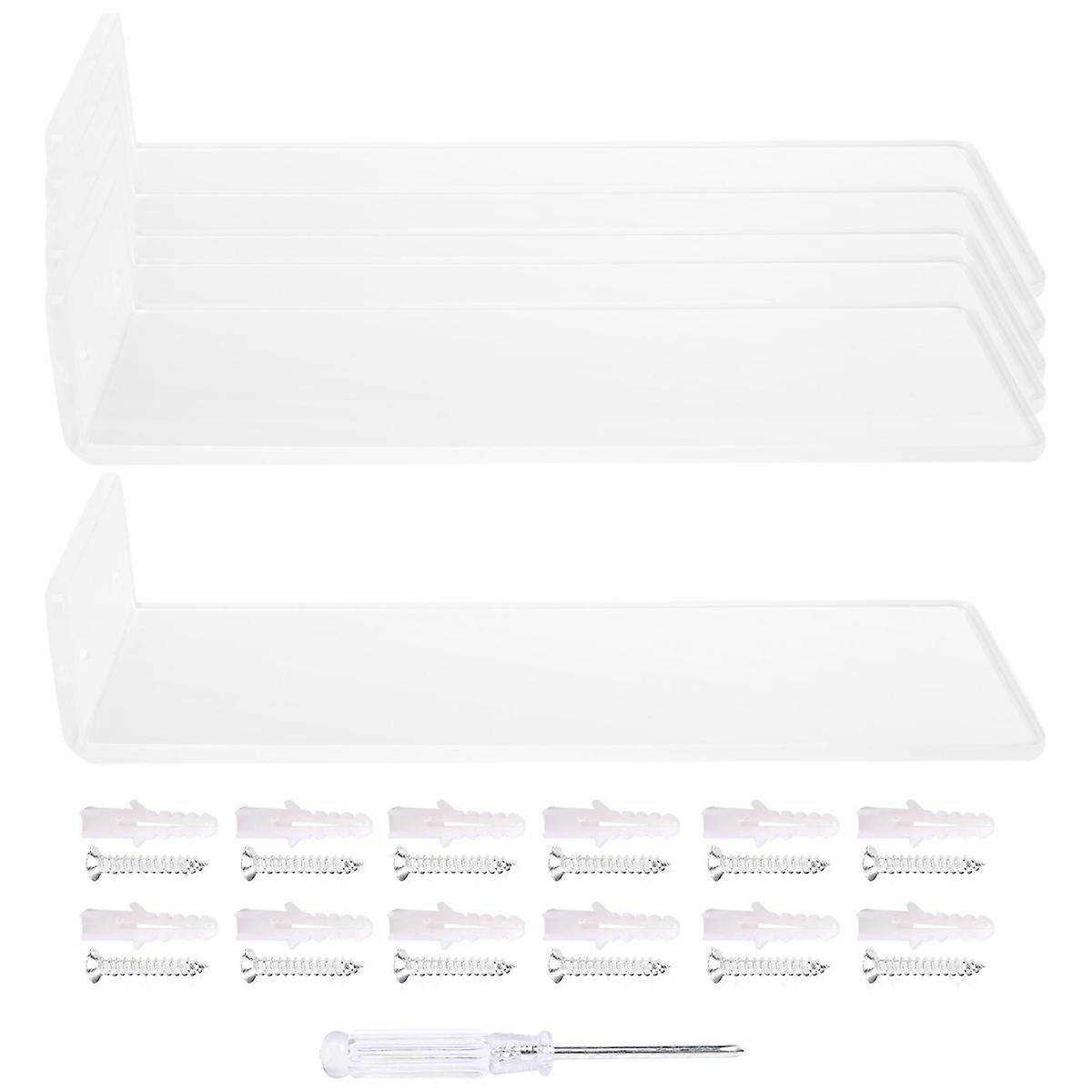 6 Pack Floating Shoe Display, for Sneaker Collection or Shoes Box