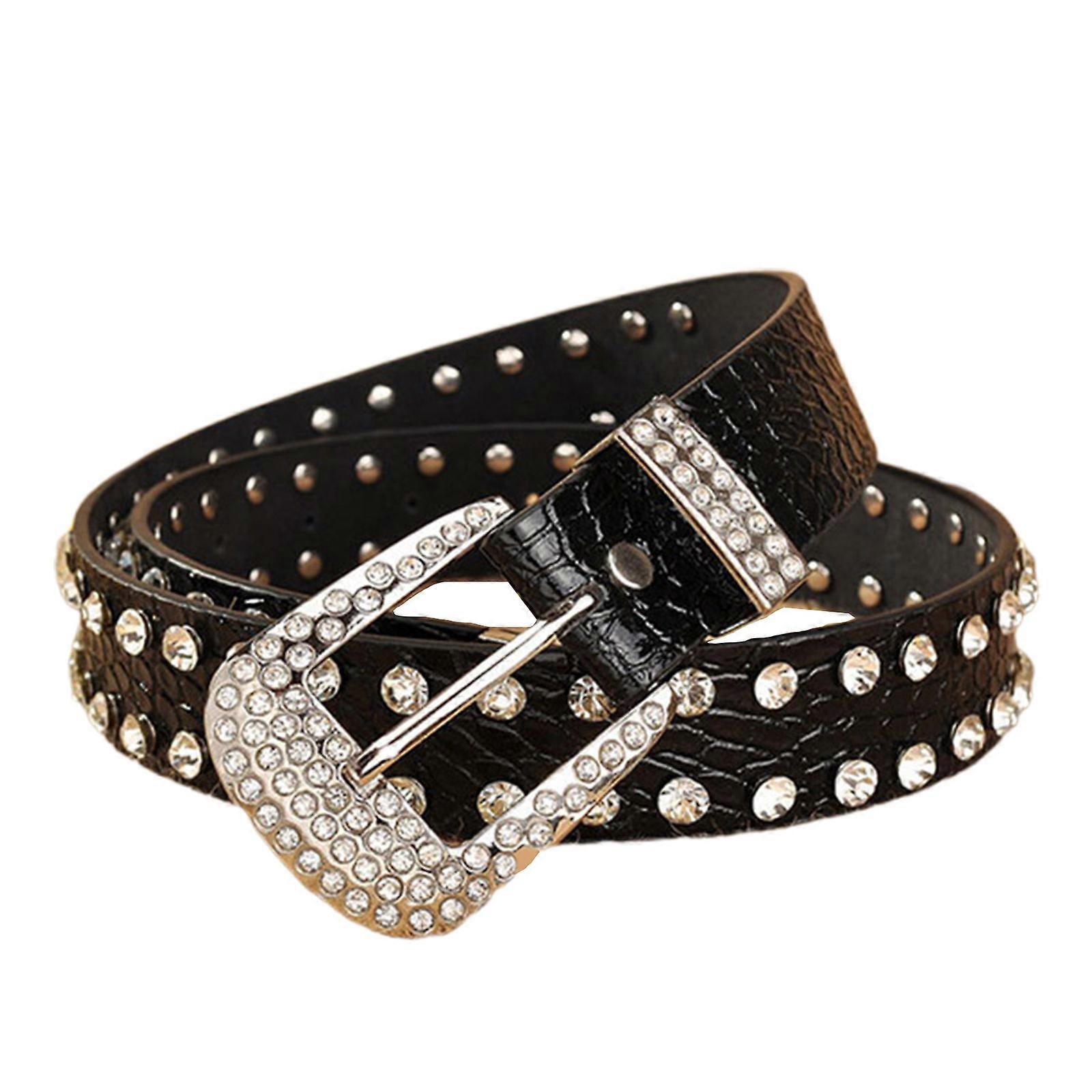 Dainty Waist Belt Shinning Rhinestone Belts for Women Men Luxury Crystal  Studded Waist Strap for Jeans Formal Dress Black | Fruugo UK