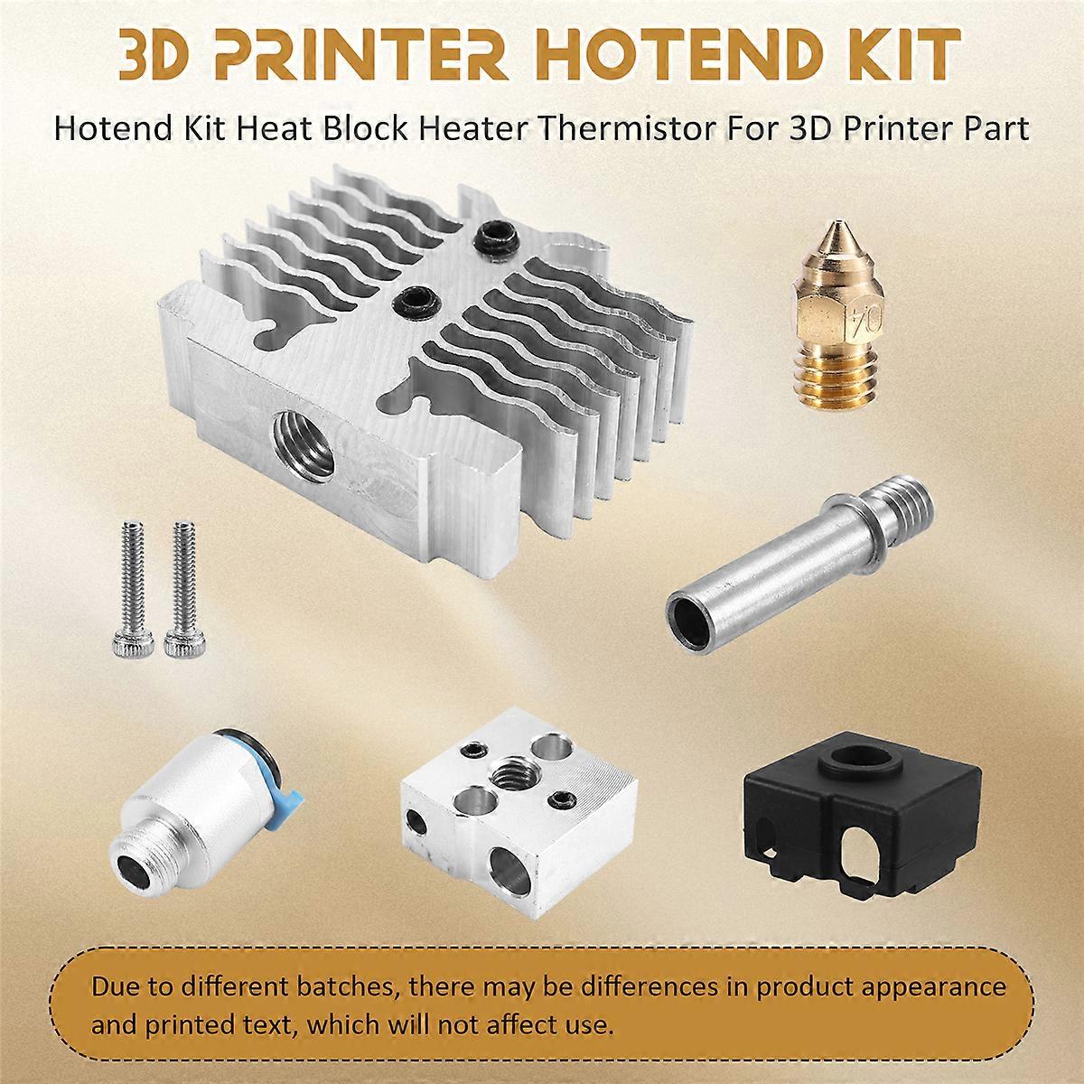 For Ender3 Neo V2 Neo Max Neo Hotend Kit Heat Block Heater Thermistor