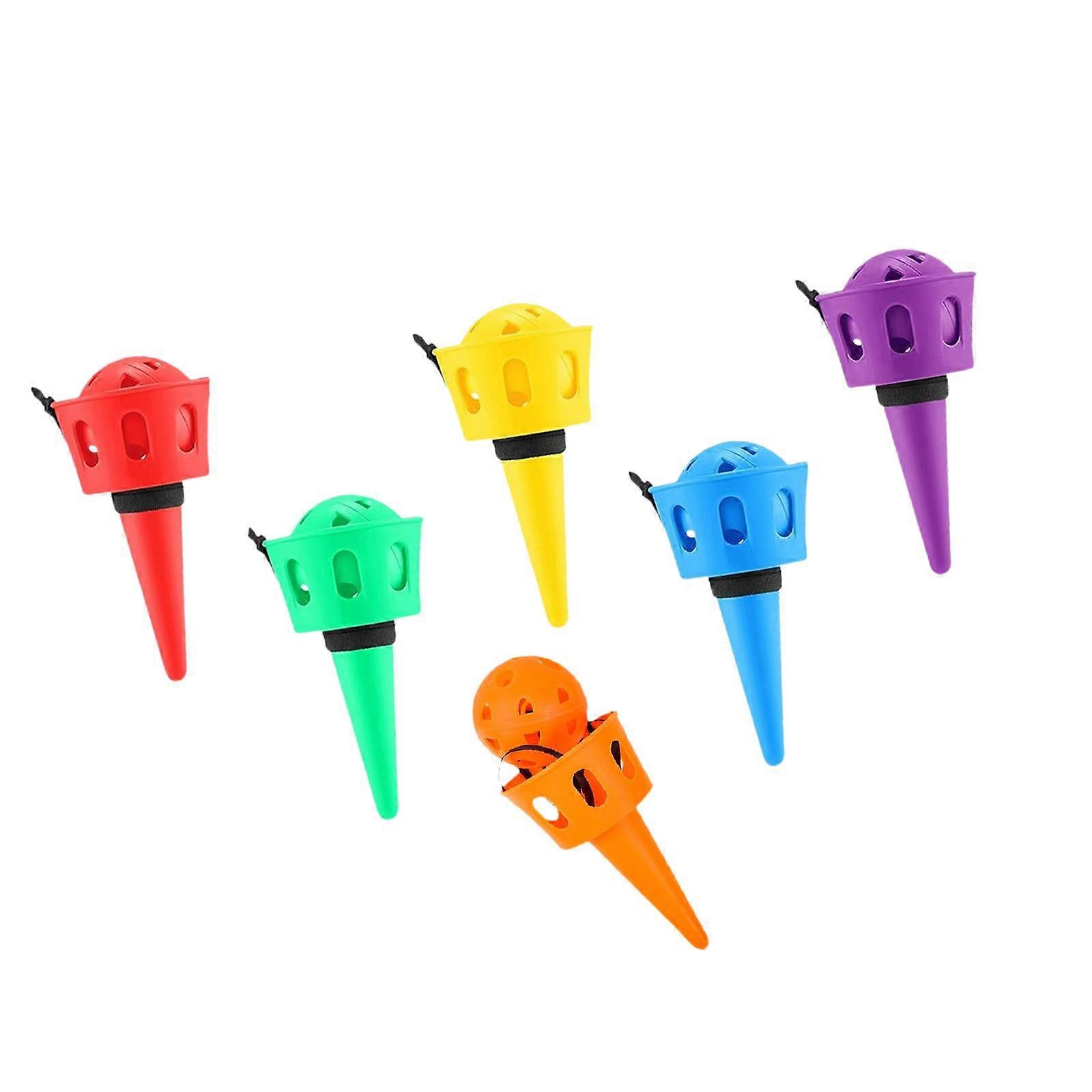 6x Kids Ball and Cup Game with String for Party Favors Yard Age 5 6 7 8 9+