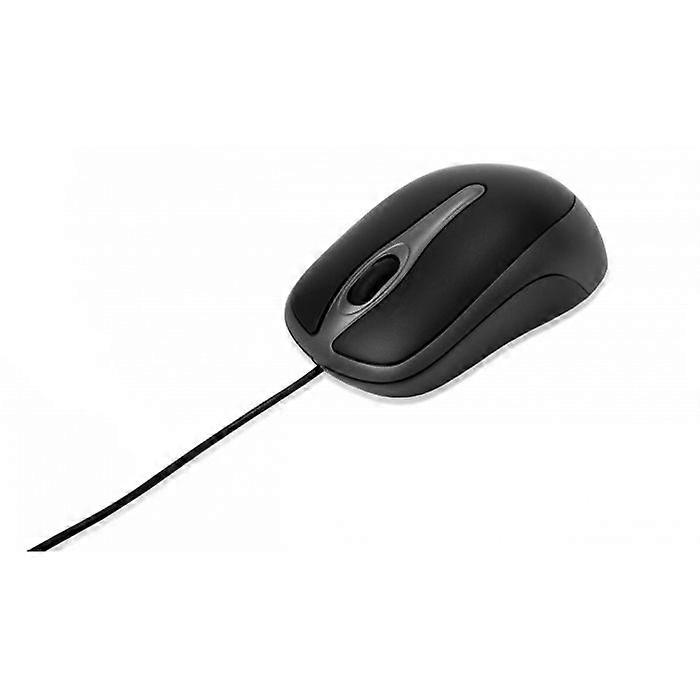 Optical USB Mouse - Verbatim - Black - Wired - Optical - Ergonomic