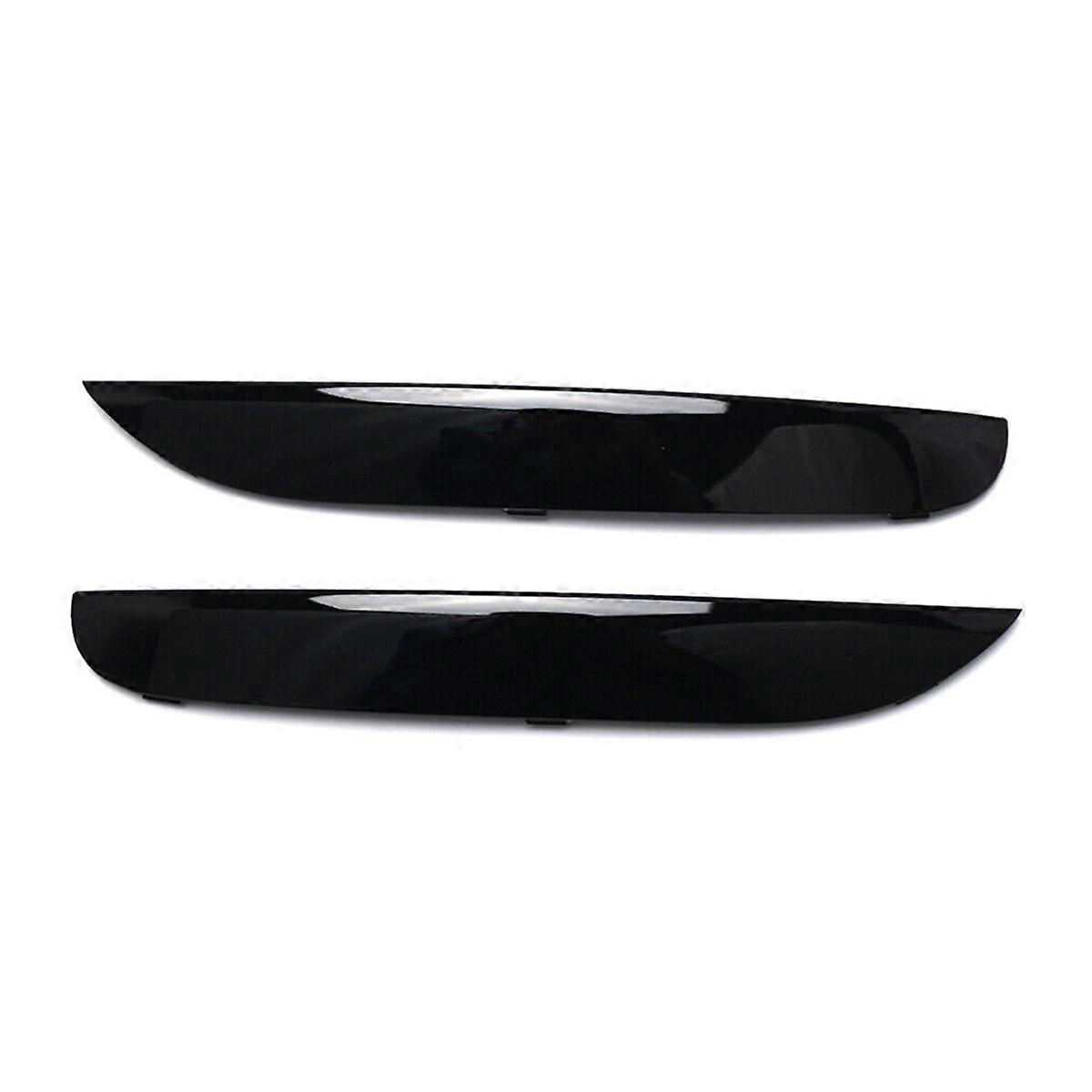 2X Front Bumper Moulding Trims for 7 Series F01 F02 2009-2015