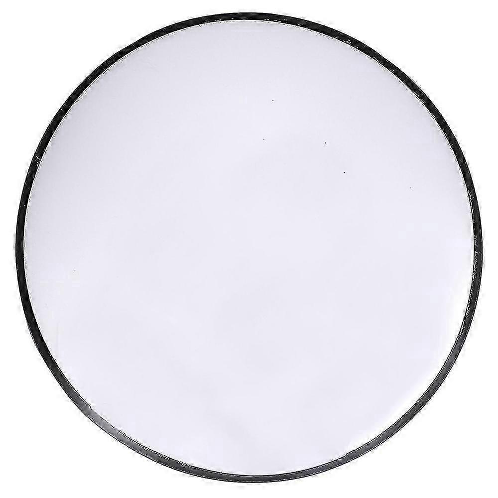 30cm Wide Angle Black Curved Convex Security Road Mirror