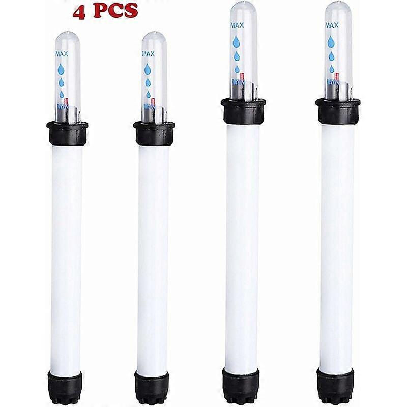 4-Piece Water Level Indicator, Watering Indicator for Hydroponic Flower Box, Plastic Water Level Indicator
