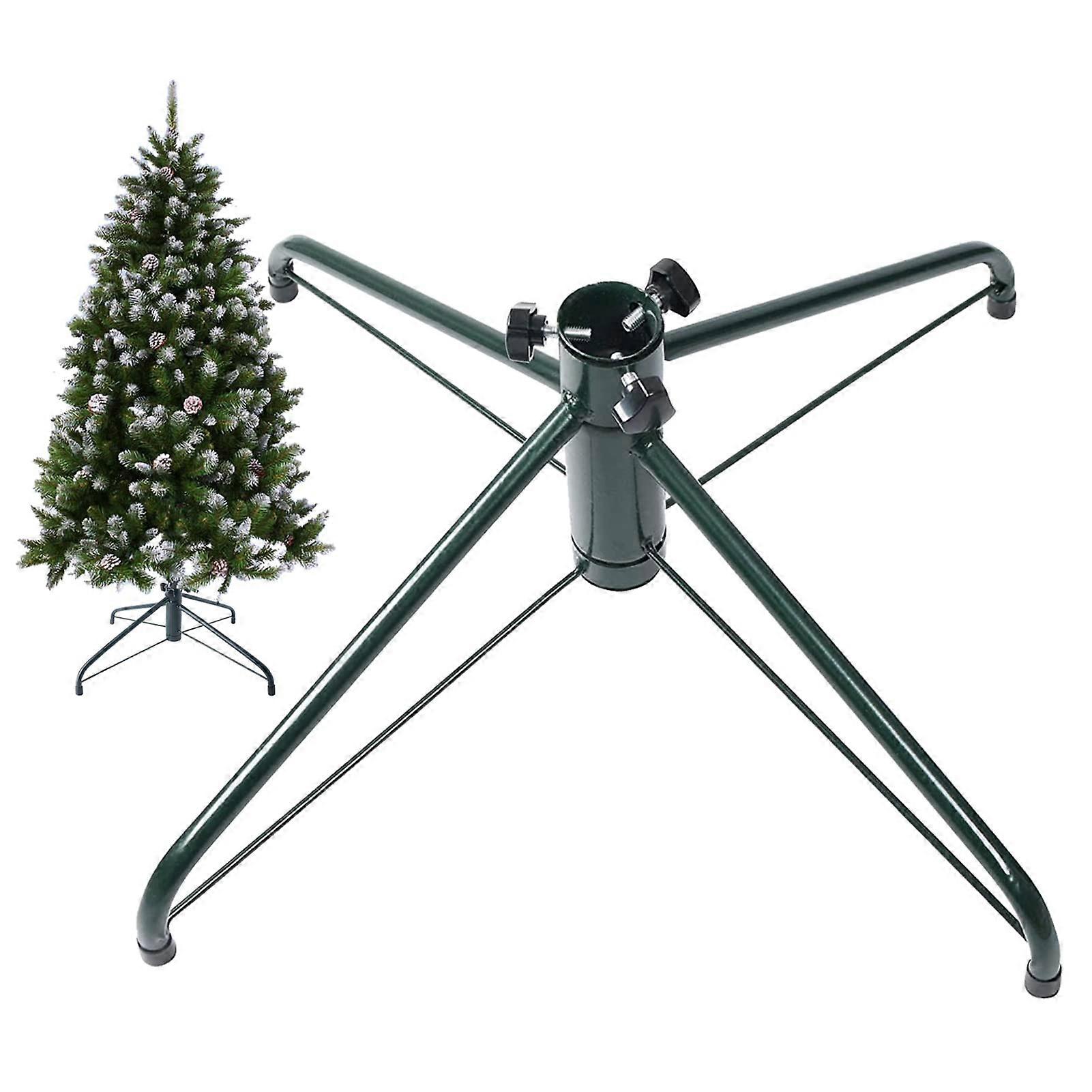 Christmas Tree Stand with 4 Foot Base for Secure Holiday Decoration