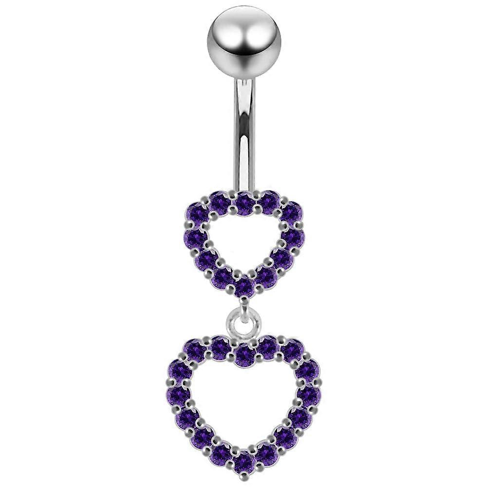 Dobbel Hjerte Dingler Mage Ring