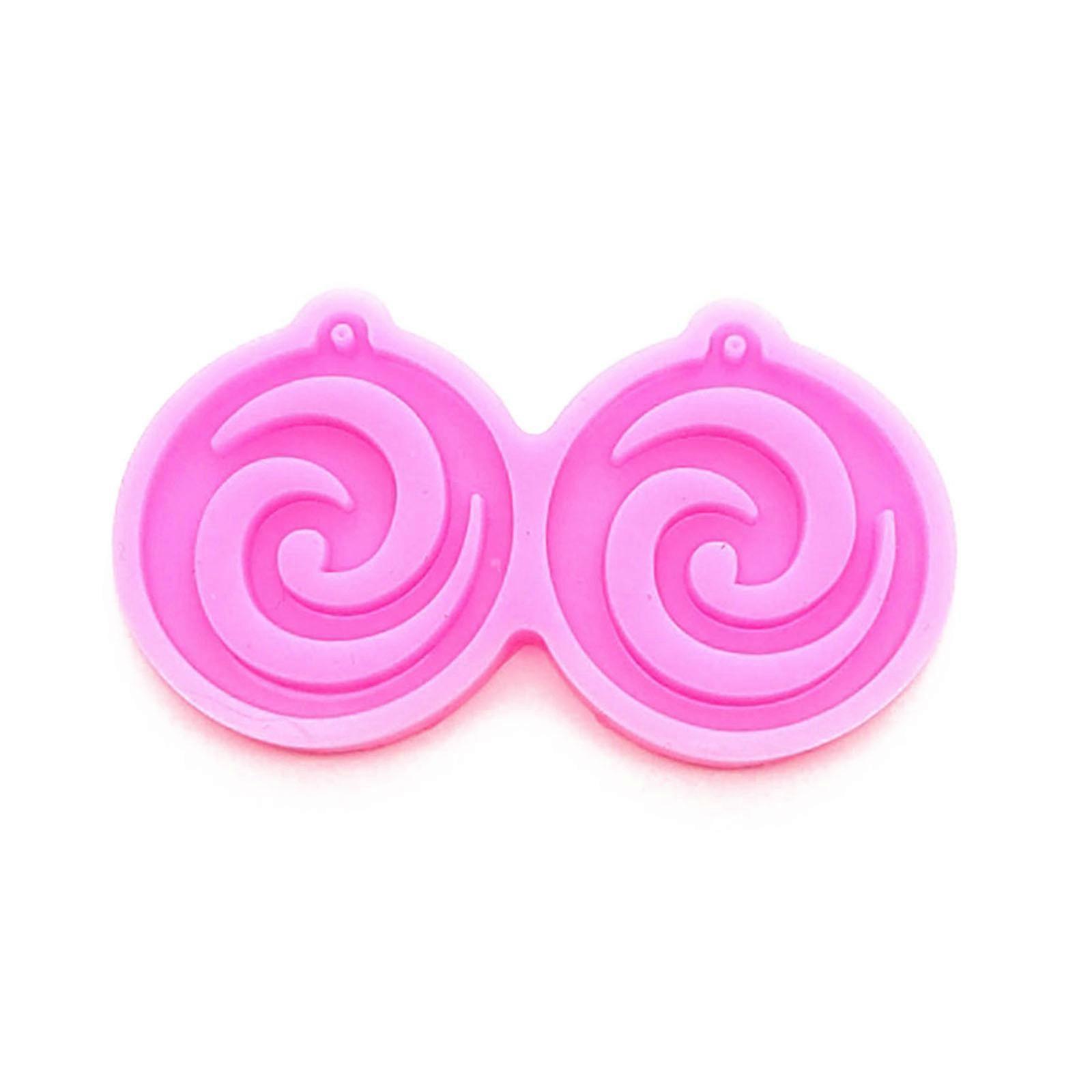 1 pc שרף עגיל ושרשרת תבניות לב כוכב פרח צורת סיליקון אביזרי תבניות תכשיטים חלק תבניות עבור תליון