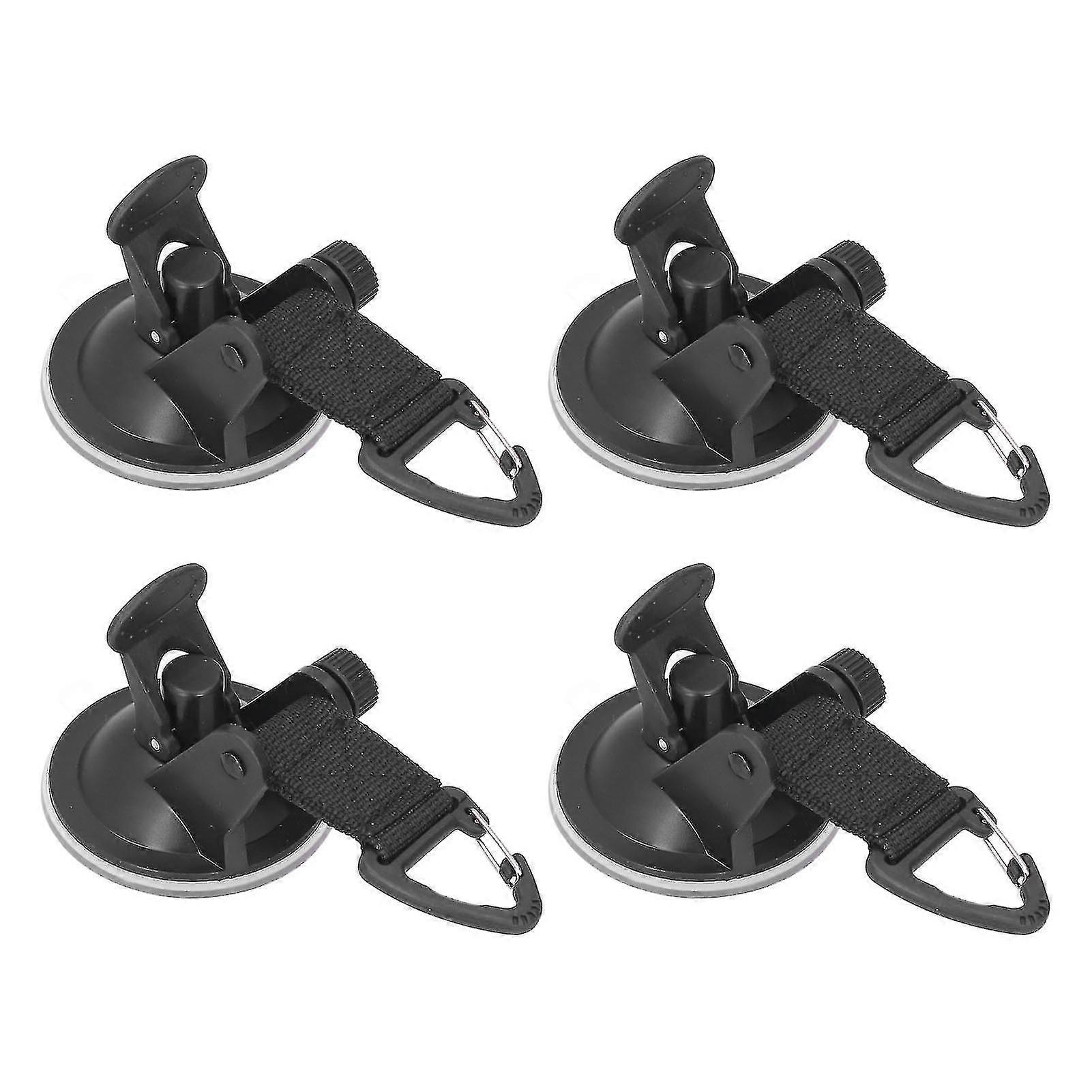 4Pcs Suction Cup Anchor Heavy Duty for Hanging Car Side Awning Camping Tarp Accessories