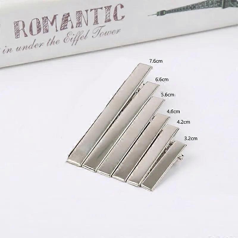 50 Pcs Metal Alligator Clips Assortment For Testing, Hair Clips, Clamps,