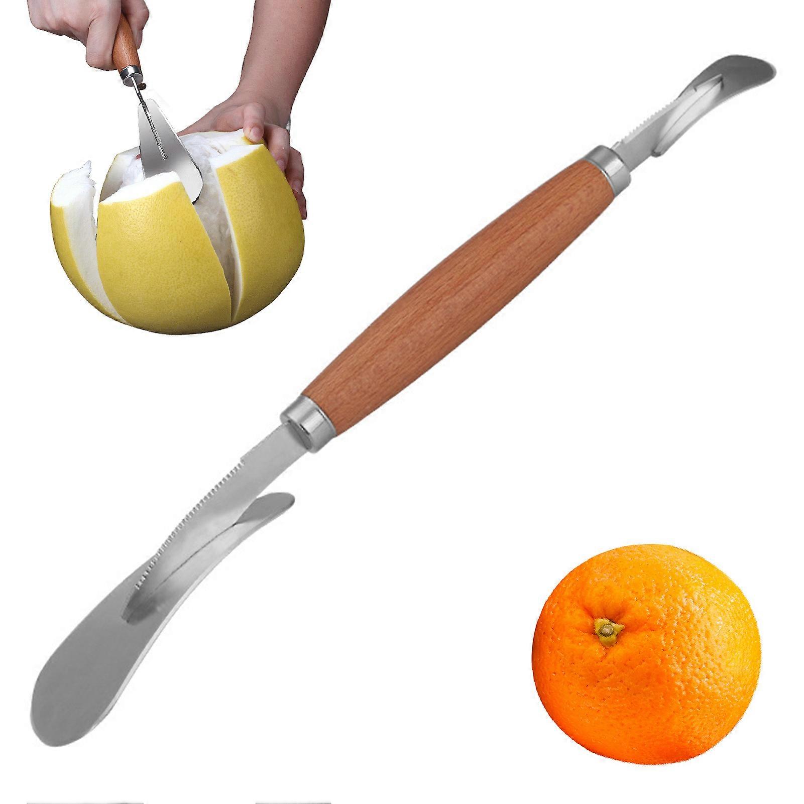 Stainless Steel Orange Rind Peeler Tool Humanized Design Handle Fruit Tools