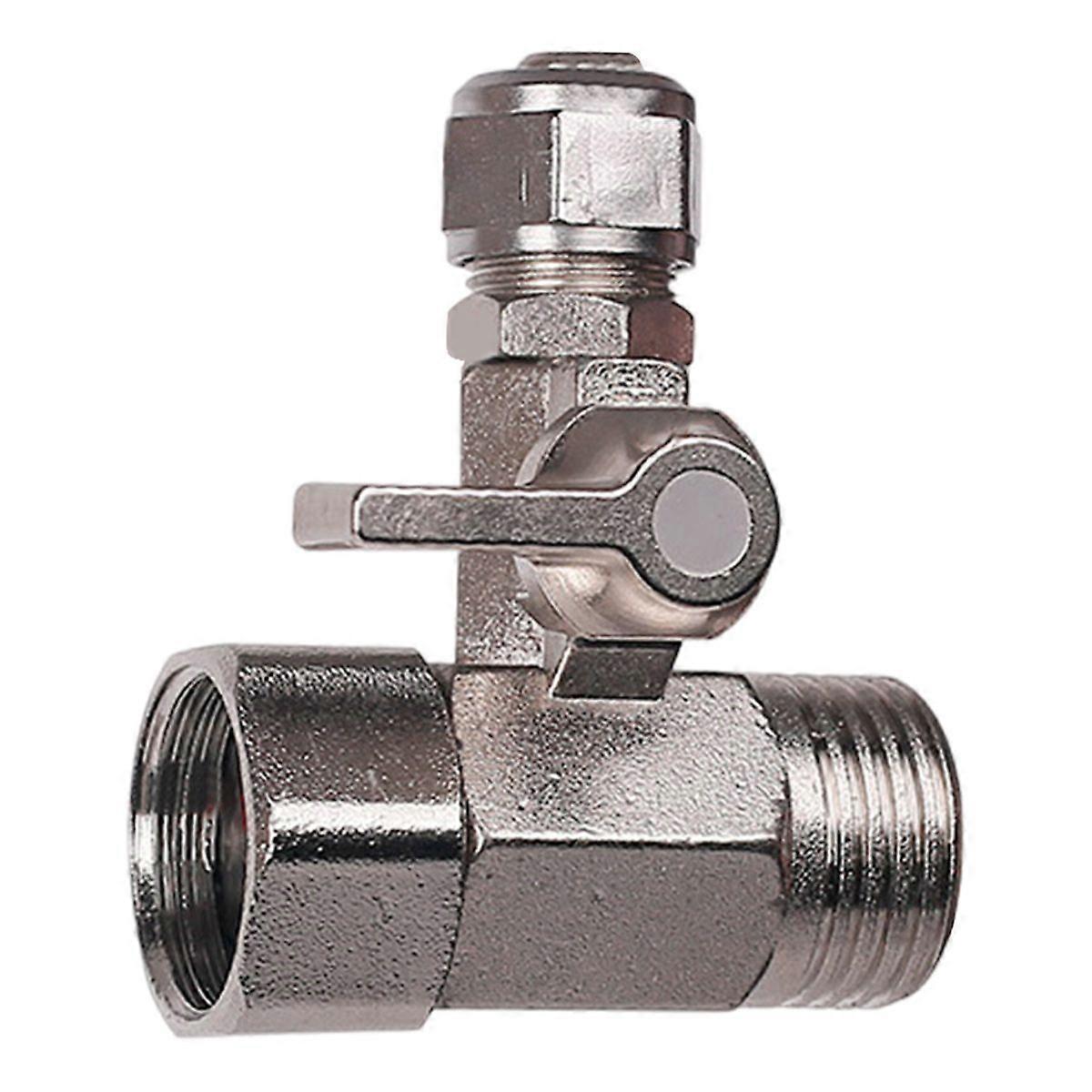 Sink Down Filter 3-Way Feeder Valve Adapter Water Supply Switcher