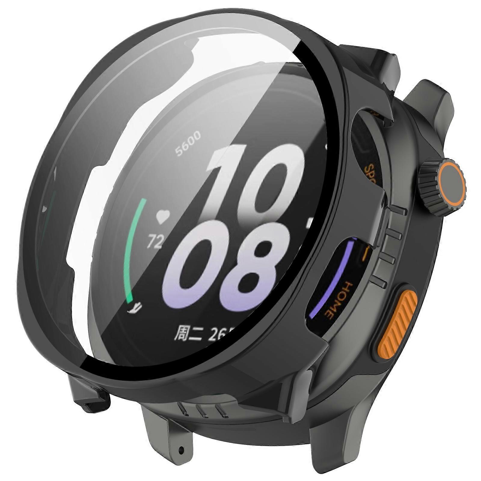 Estuche protector de reloj de PC integrado de película templada para Keep Watch Pilot 1