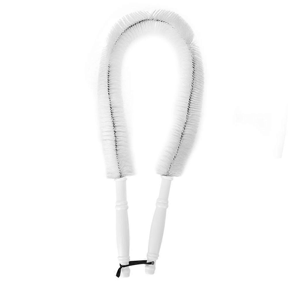 Double Handled Bath Brush Long Handle Shower Body Scrub Brush