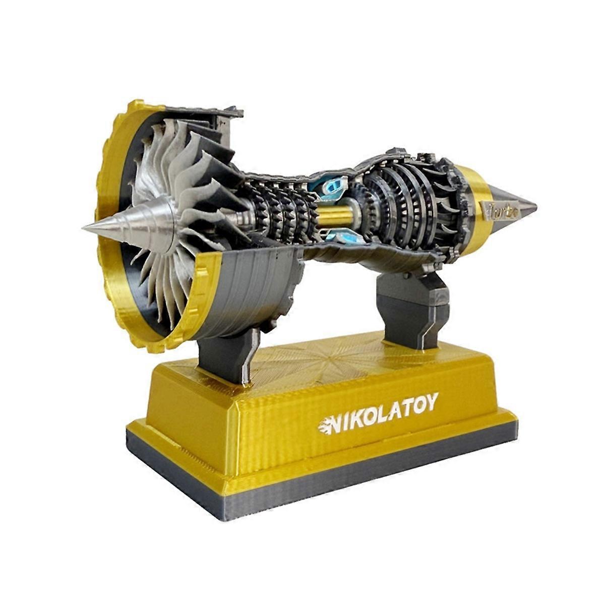 NIKOLA TOY Turbofan Engine Modell Aviation Aircraft Power Turbine B