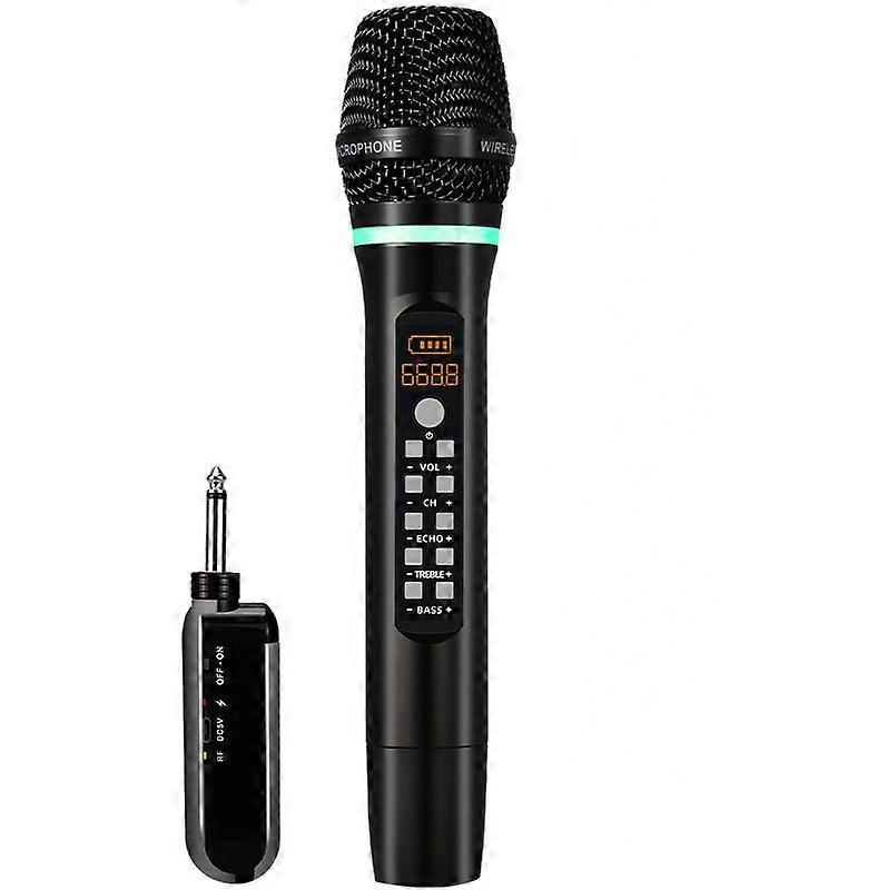 Profesjonalny mikrofon bezprzewodowy UHF Ręczny mikrofon Bluetooth Karaoke Studio nagrywania Home Party Singing For Car Speaker