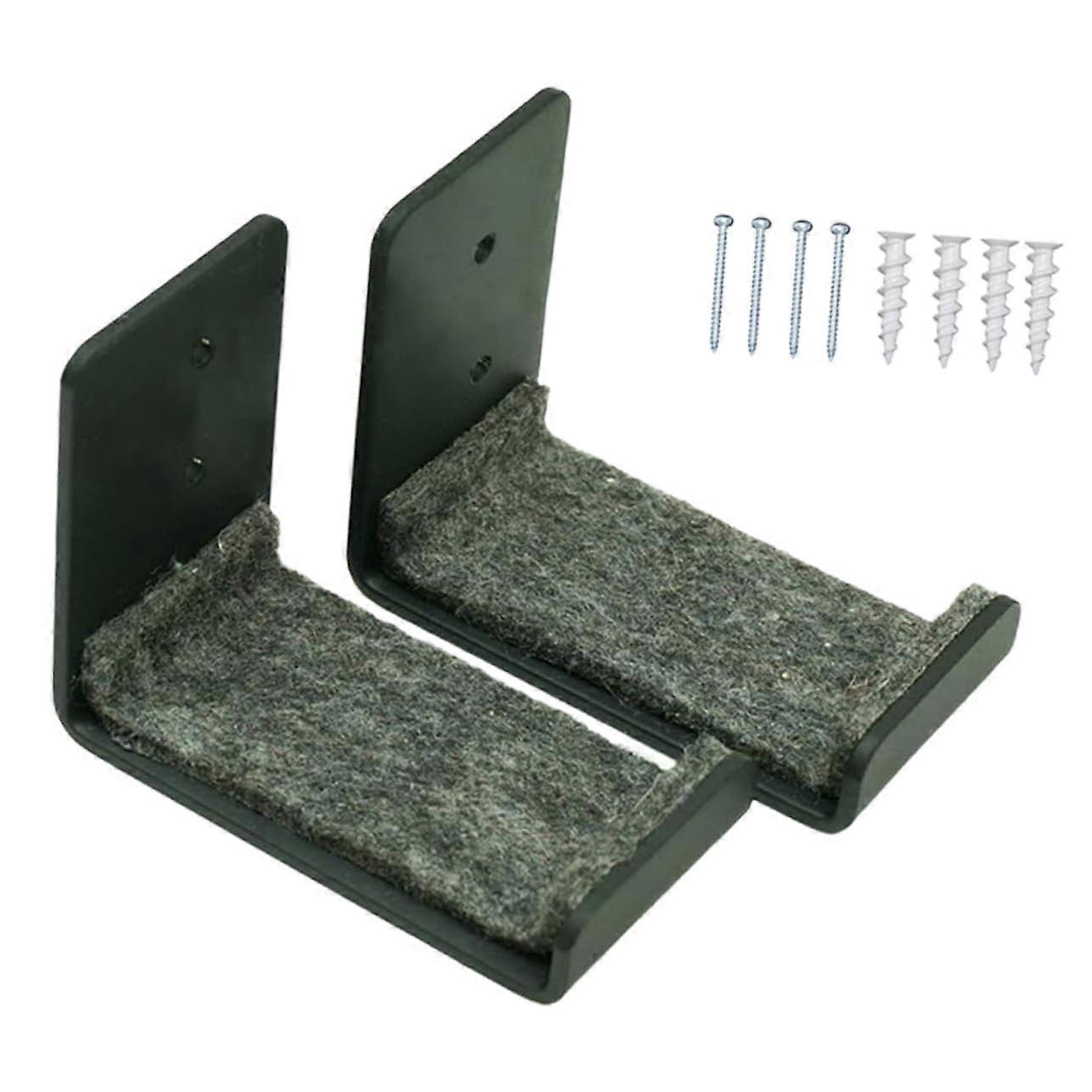 Snowboard Bracket Snowboard Display Rack Metal Grey Snowboarding Wall Mounted Snowboard Rack