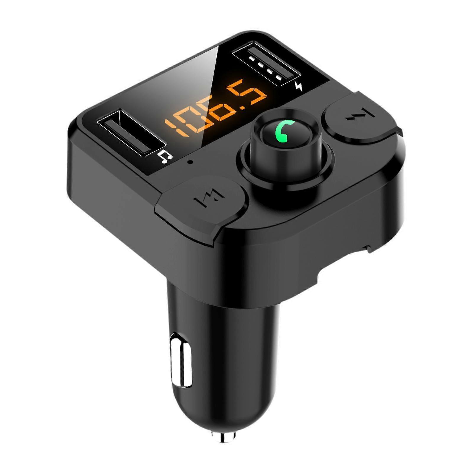 Araba MP3 Müzik Çalar Güç Kapalı Bellek Taşınabilir Çift USB 3.1A Ses Alıcısı