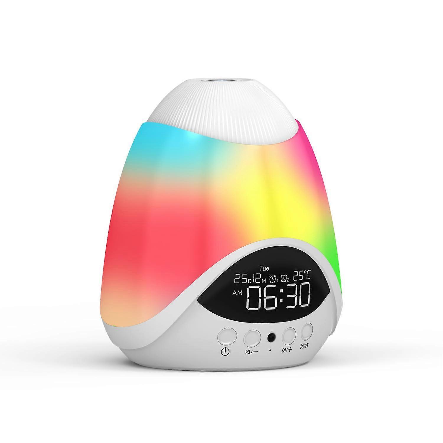 Star Projector Night Light, 16 Light Modes, Baby Sound Machine Sleep Trainer, Alarm Clock