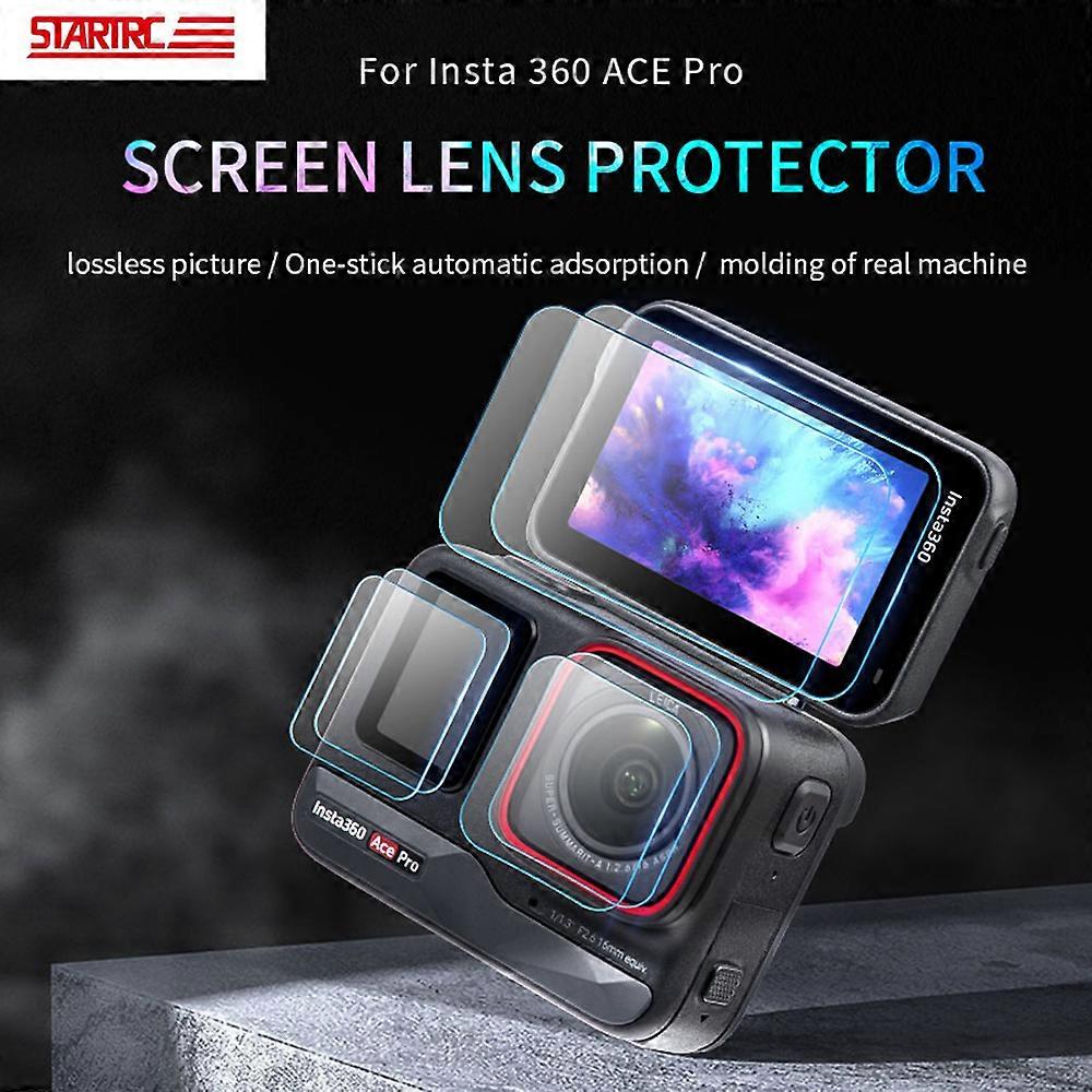 Full Coverage Tempered Glass Screen Protector for Insta360 ACE Pro - Durable & Clear