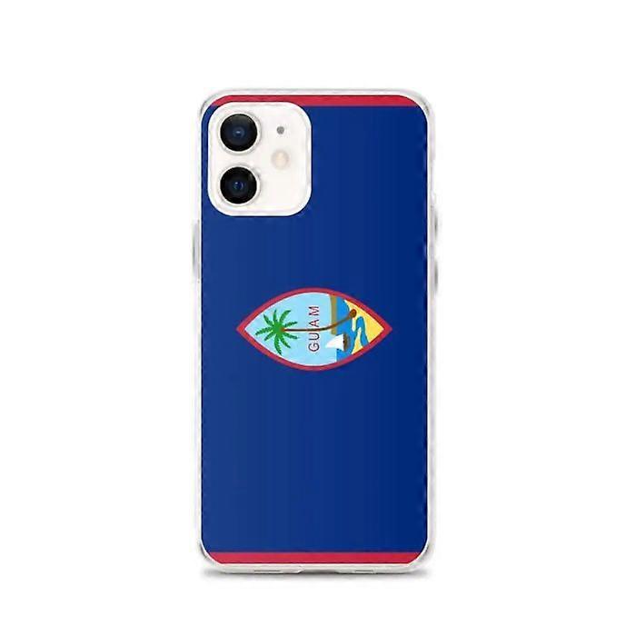 iPhone Case - PIXELFORMA - iPhone 12 - Guam Flag - Soft Silicone - Lightweight Design